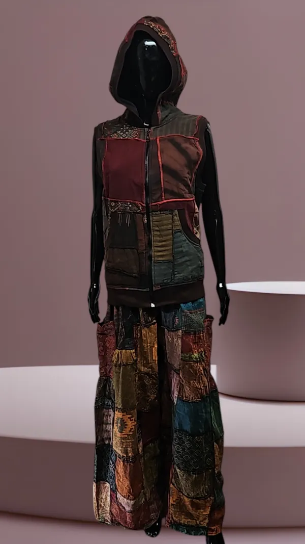 Patchwork Vest