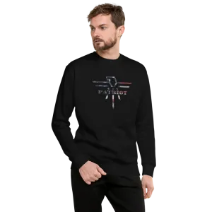 Patriot Eagle Logo RWB Flag Fleece Pullover