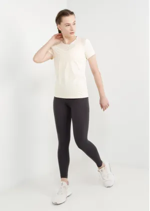 Penelop Women Short Sleeves Top (Light Yellow)