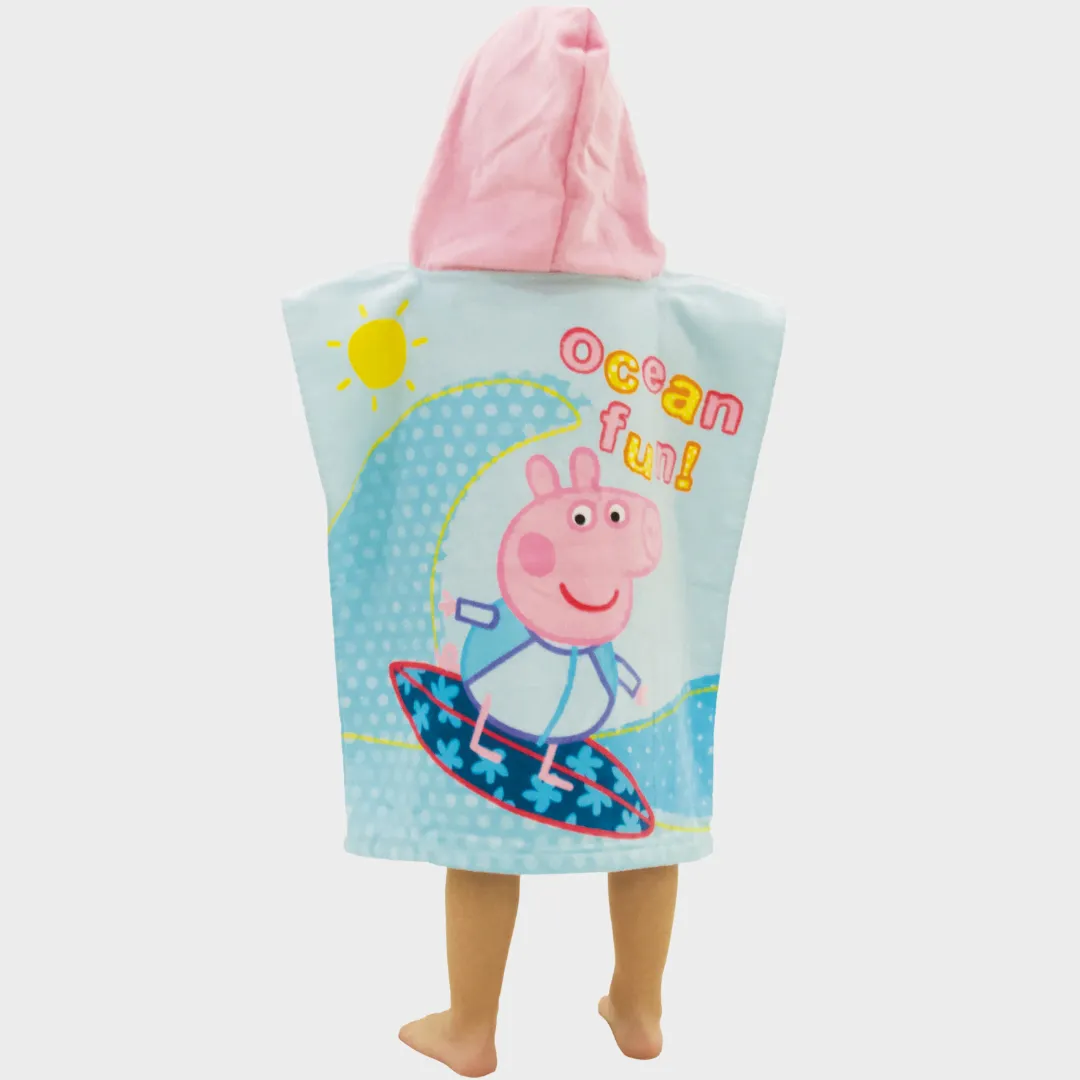 Peppa Pig Hooded Towel Poncho