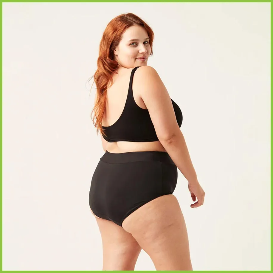 Period Proof Swimwear - Hi-Waist Full Briefs - Modibodi
