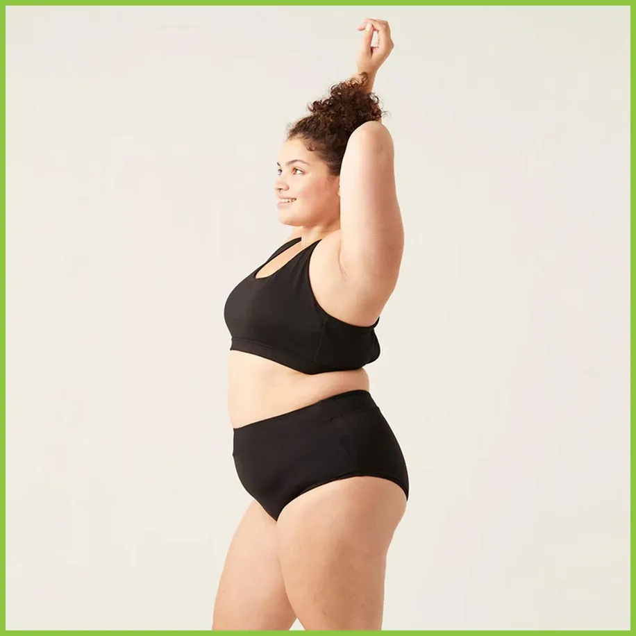 Period Proof Swimwear - Hi-Waist Full Briefs - Modibodi