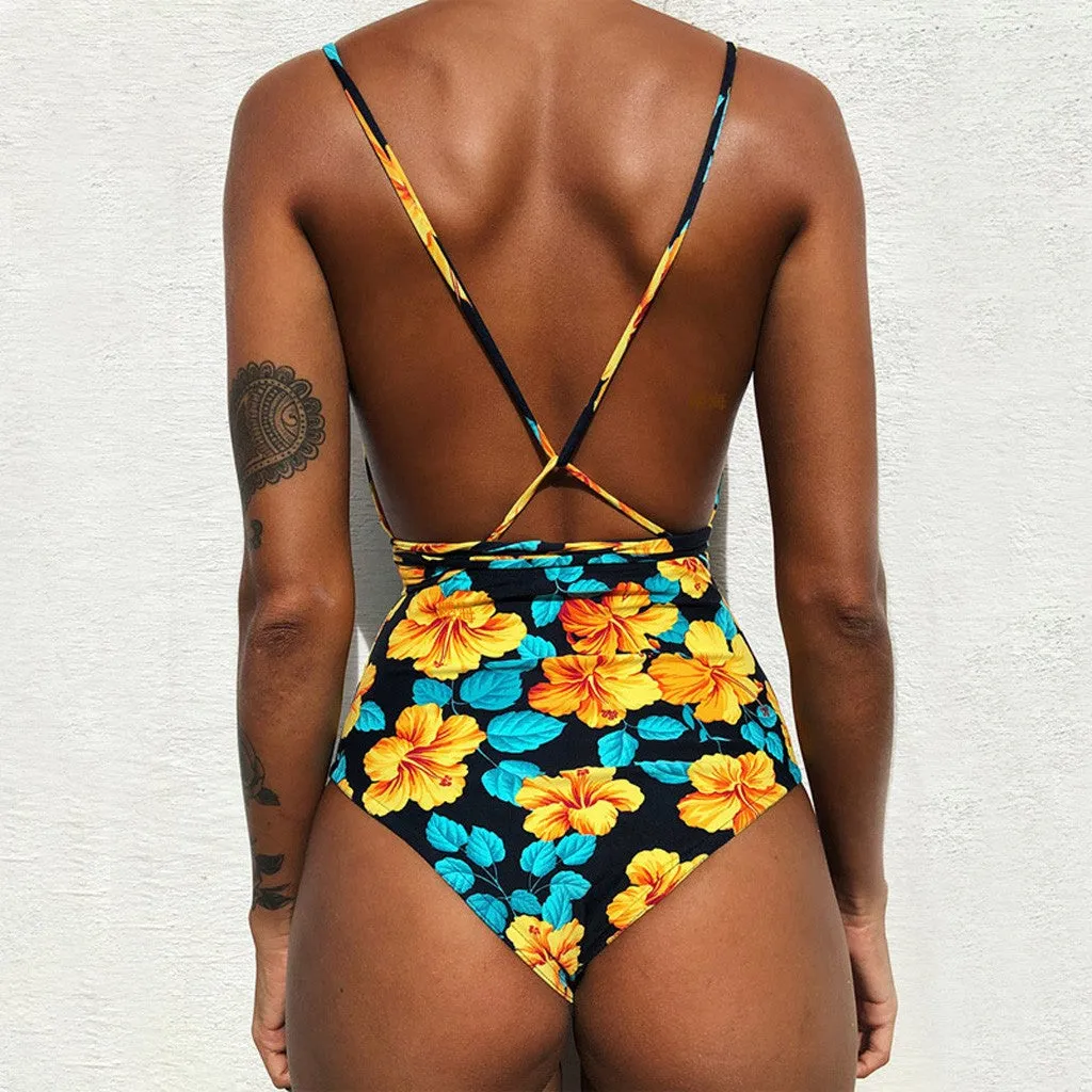 Perry Floral Bandage Swuimsuit
