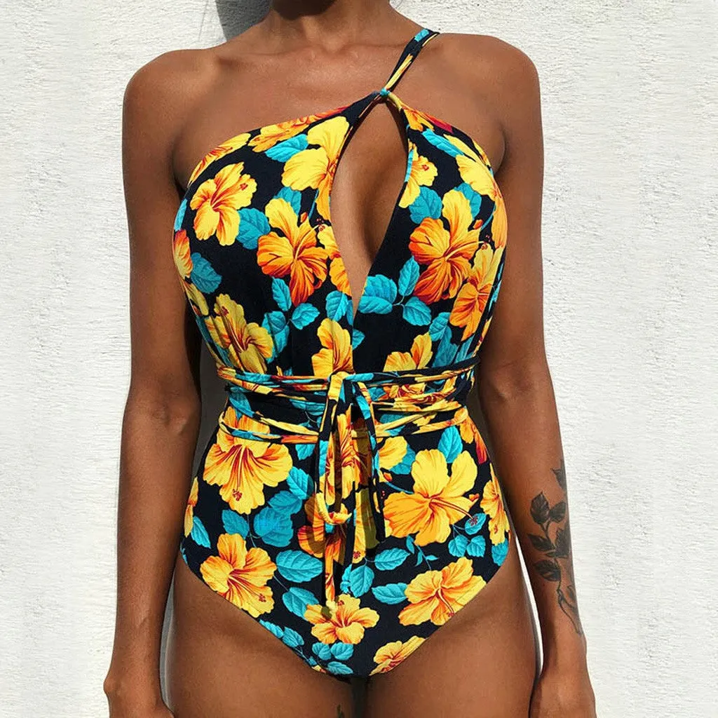 Perry Floral Bandage Swuimsuit
