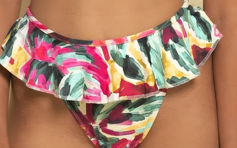 Petal-Tamarindo Ruffle Bikini