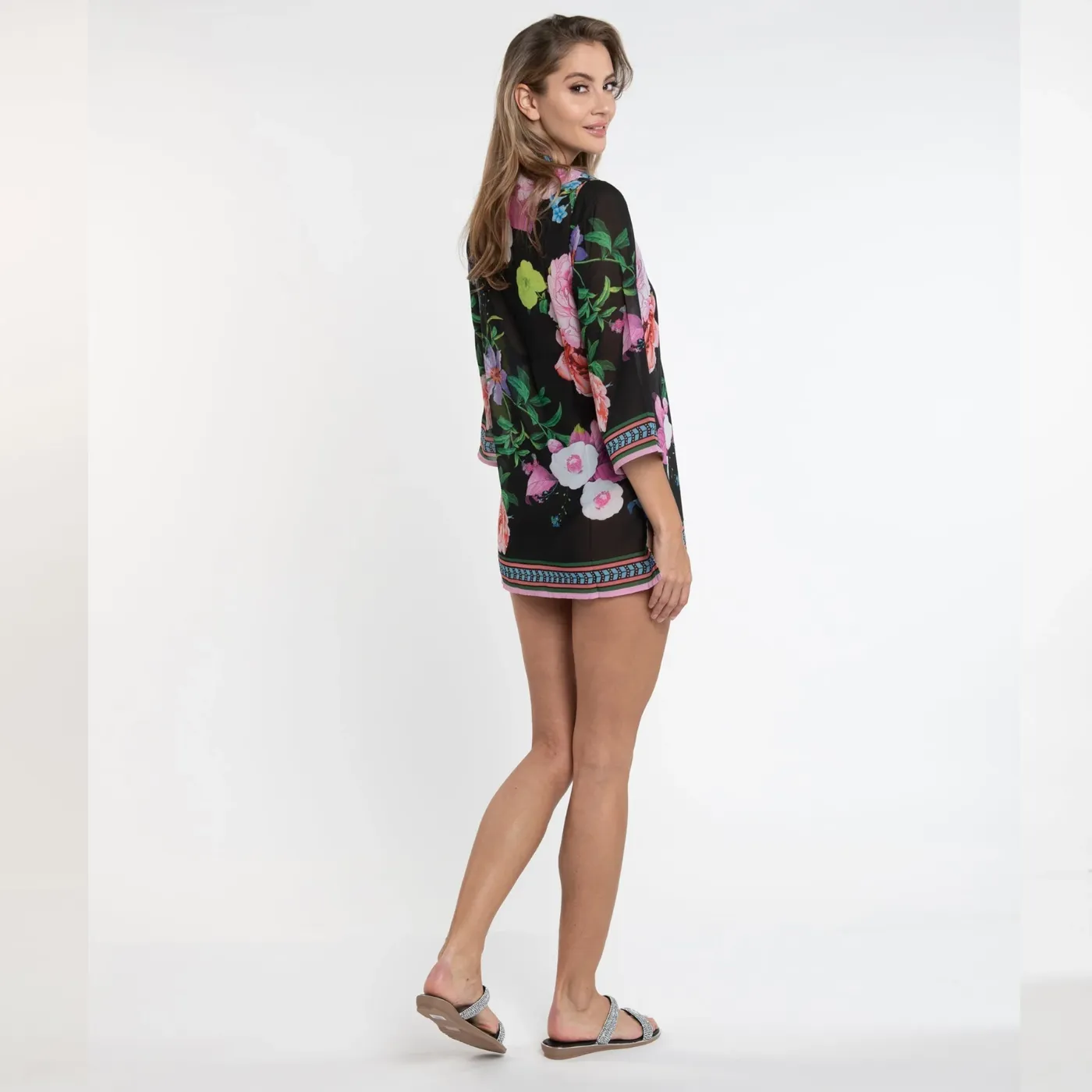 Pia Rossini Samba Embellished Beach Cover Up