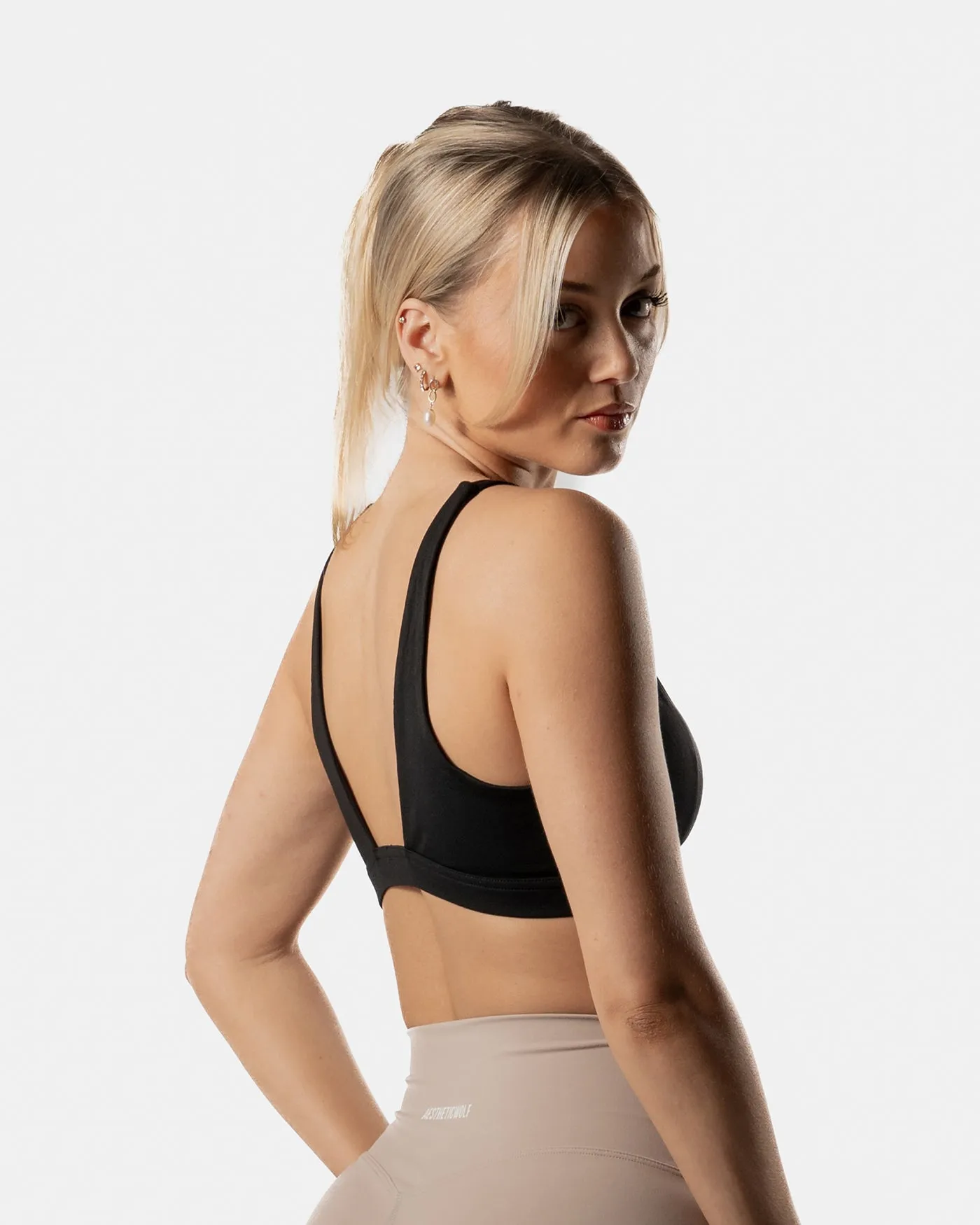 Plunge Bra Black