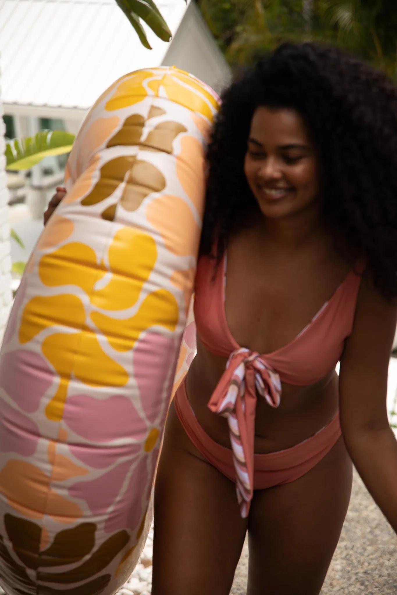 Positano Bikini Top | Reversible | Desert & Clay