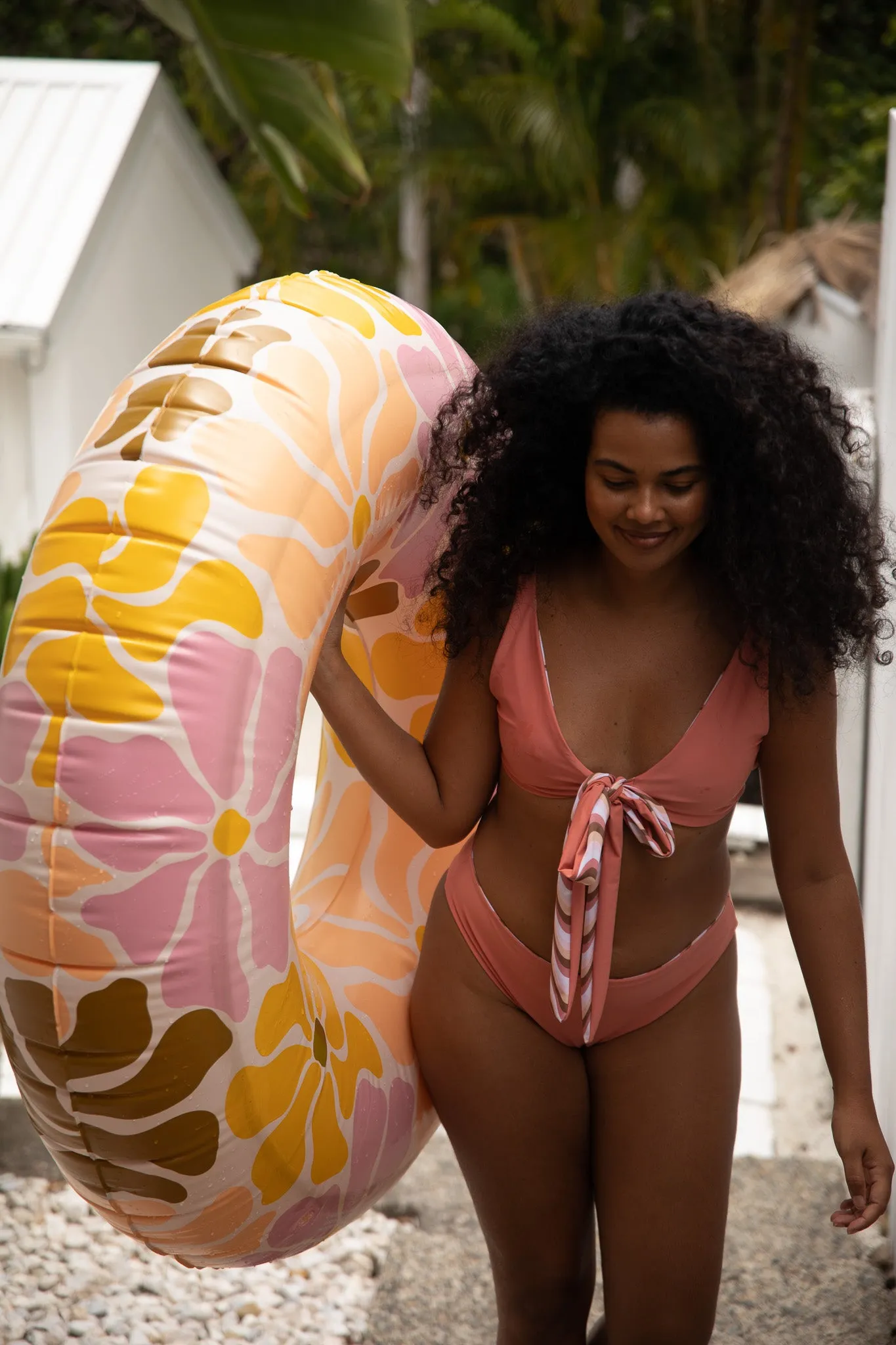 Positano Bikini Top | Reversible | Desert & Clay