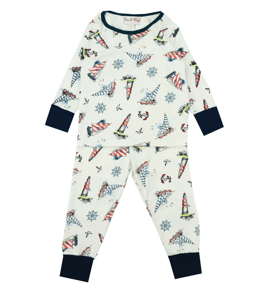 Powell Craft Nautical Pajamas Set