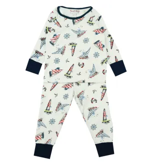 Powell Craft Nautical Pajamas Set