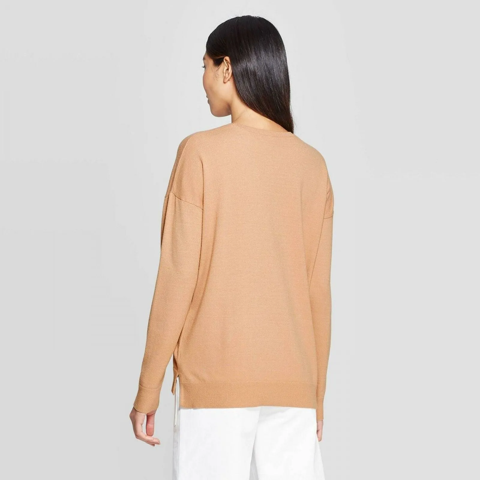 Prologue Women's Long Sleeve Crewneck Pullover Sweater