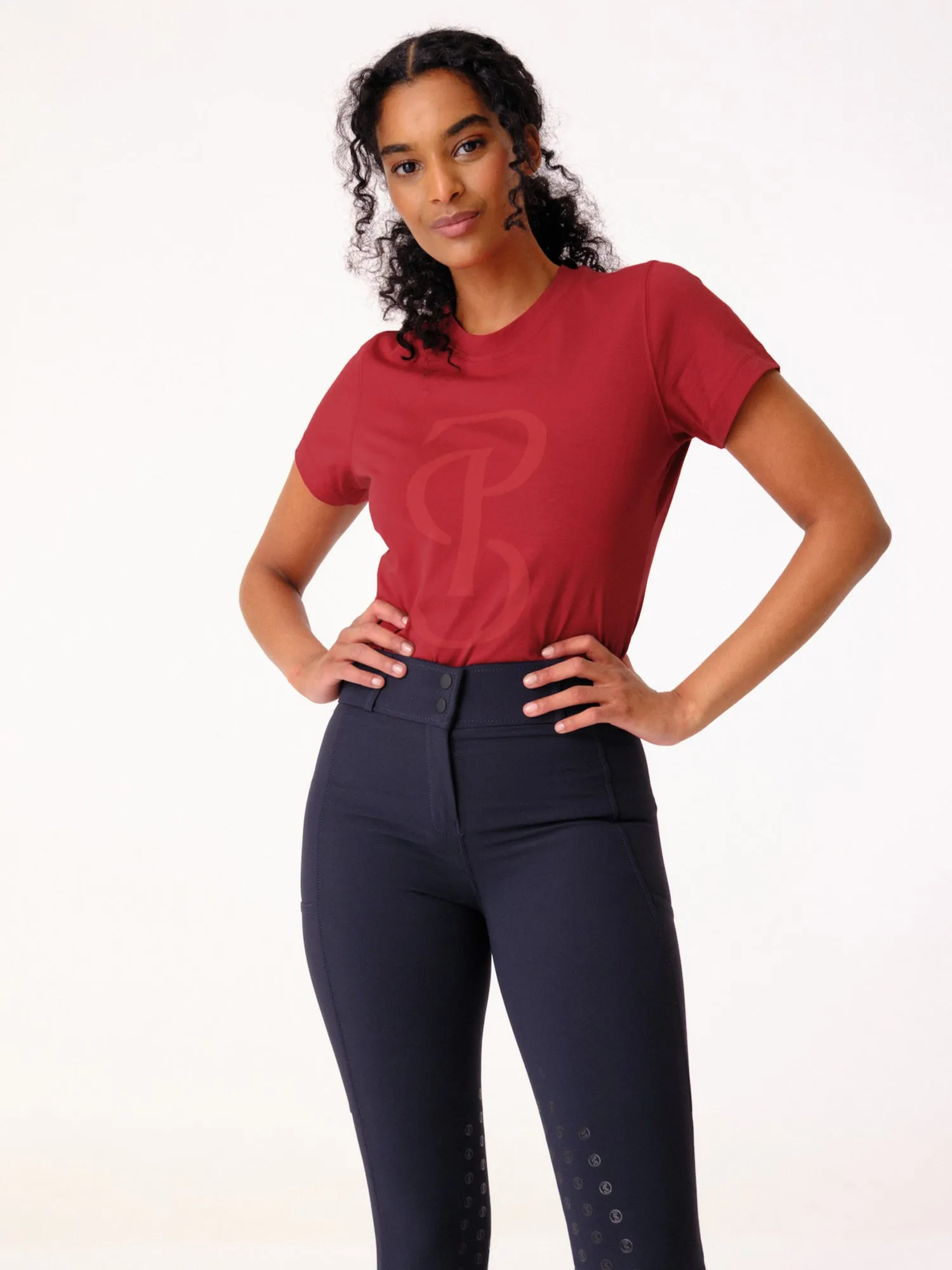 PS of Sweden Chilli red Signe cotton Tee- 1 L, 1 XL left