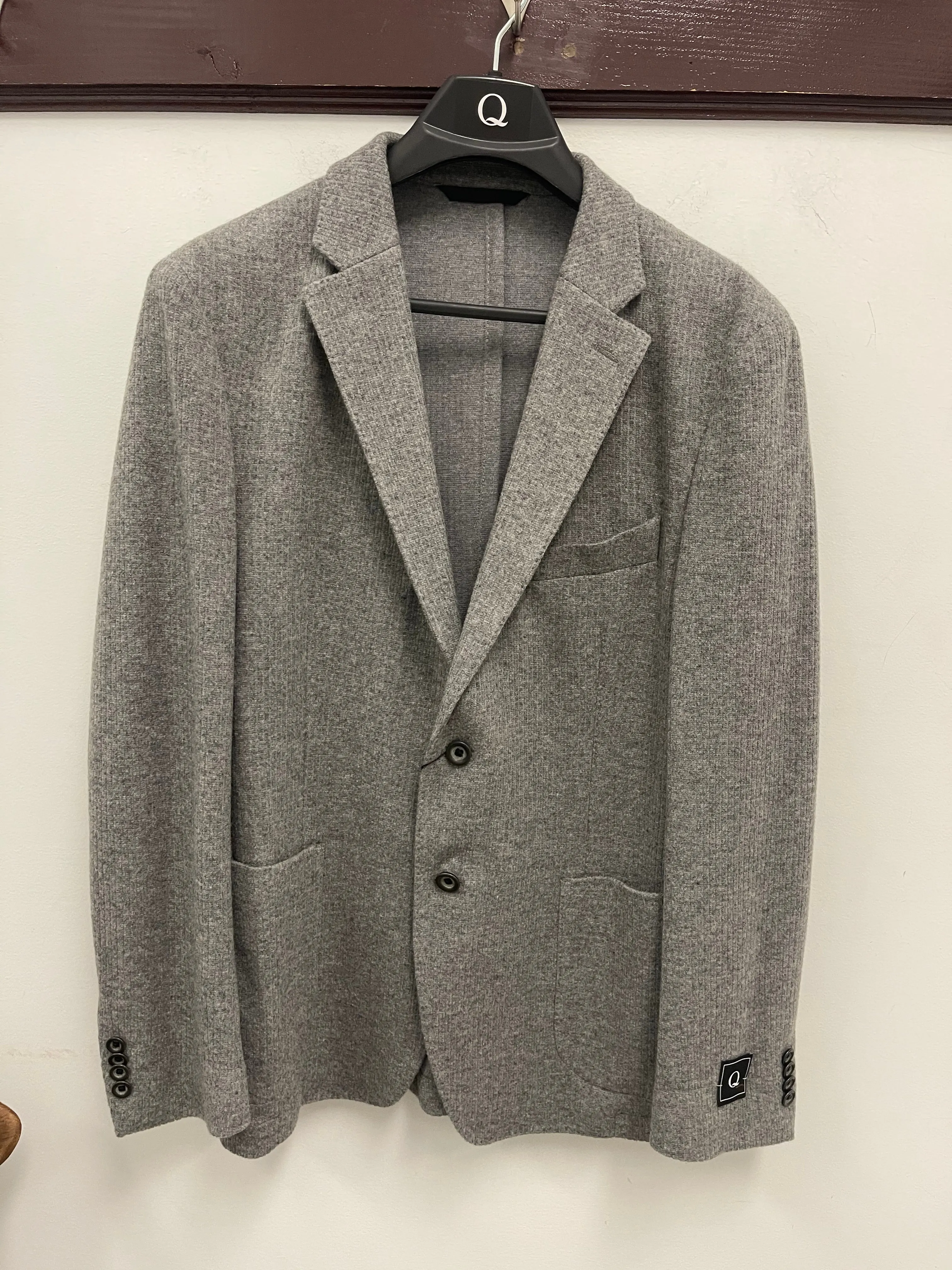 Q by Flynt - Baxter Sport Coat - Light Grey