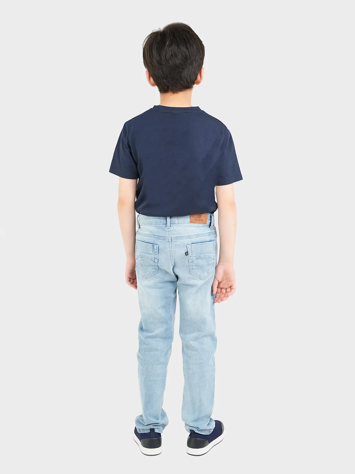 "TETHYS" Casual Regular Fit Denim Pant