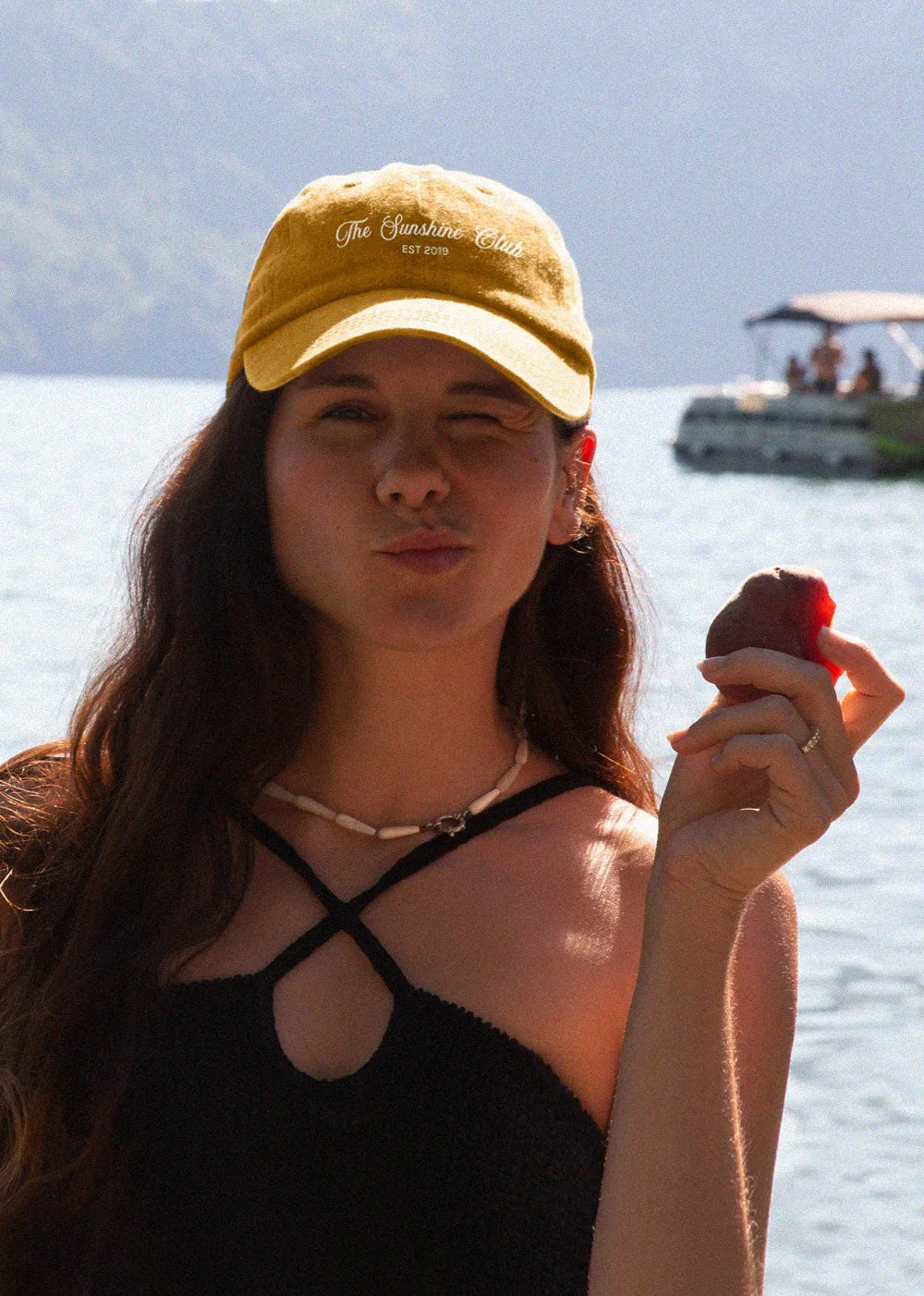 "The Sunshine Club" Cap – Mustard