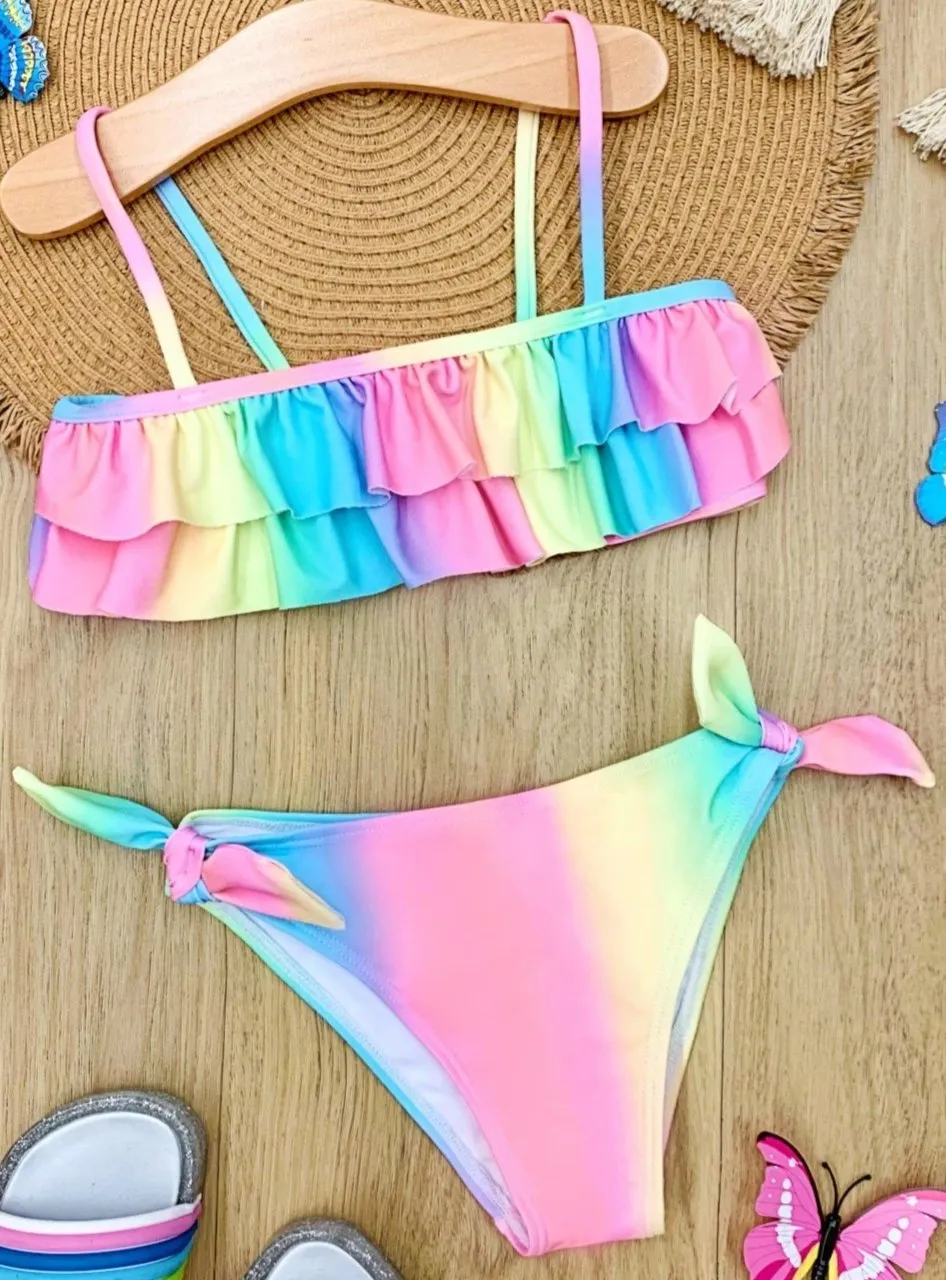 Rainbow Dreams Two Piece Swimsuit