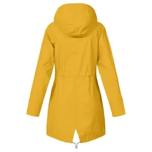 RainGuard™ | Women's Classic Raincoat | Waterproof, Lightweight Design & Adjustable Hood