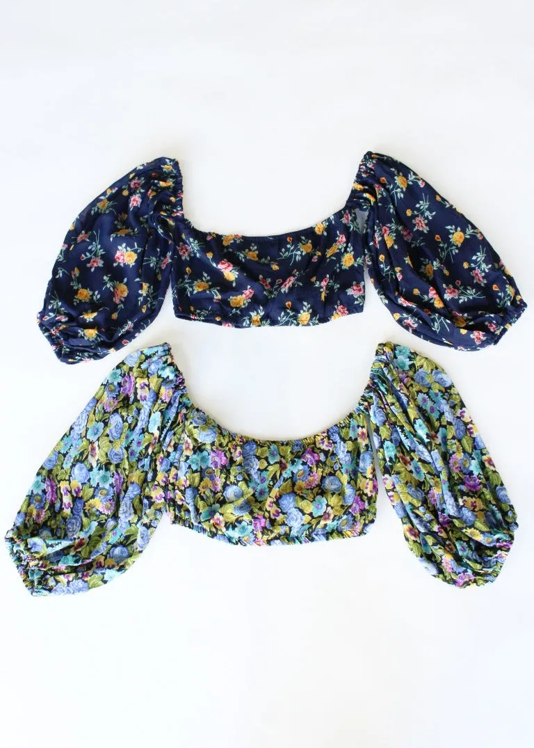 RCYCLD Gauze OTS Bandeau Top