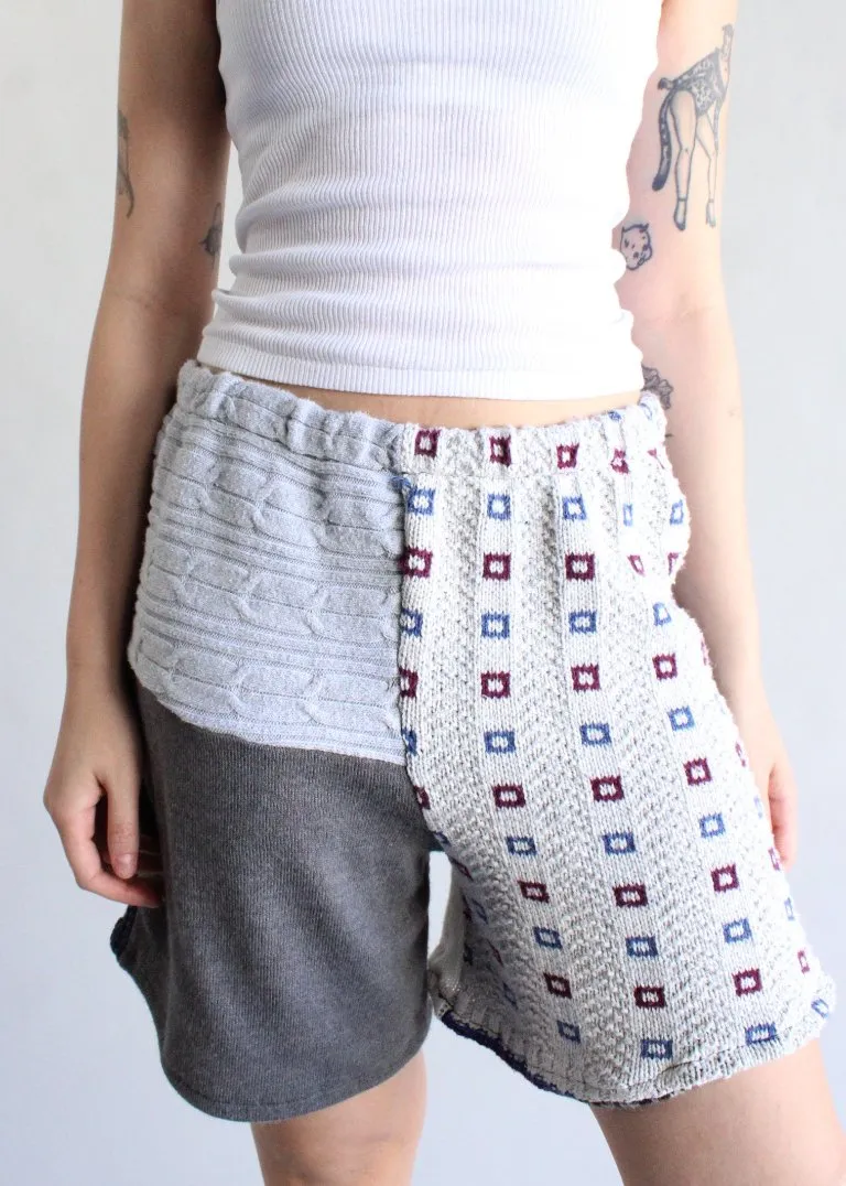 RCYCLD Knit Pieced Shorts