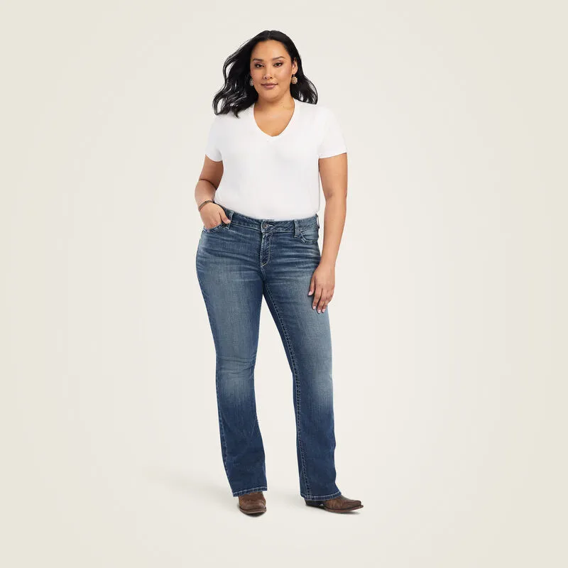 R.E.A.L. Mid Rise Raquel Boot Cut Jean | 10041061