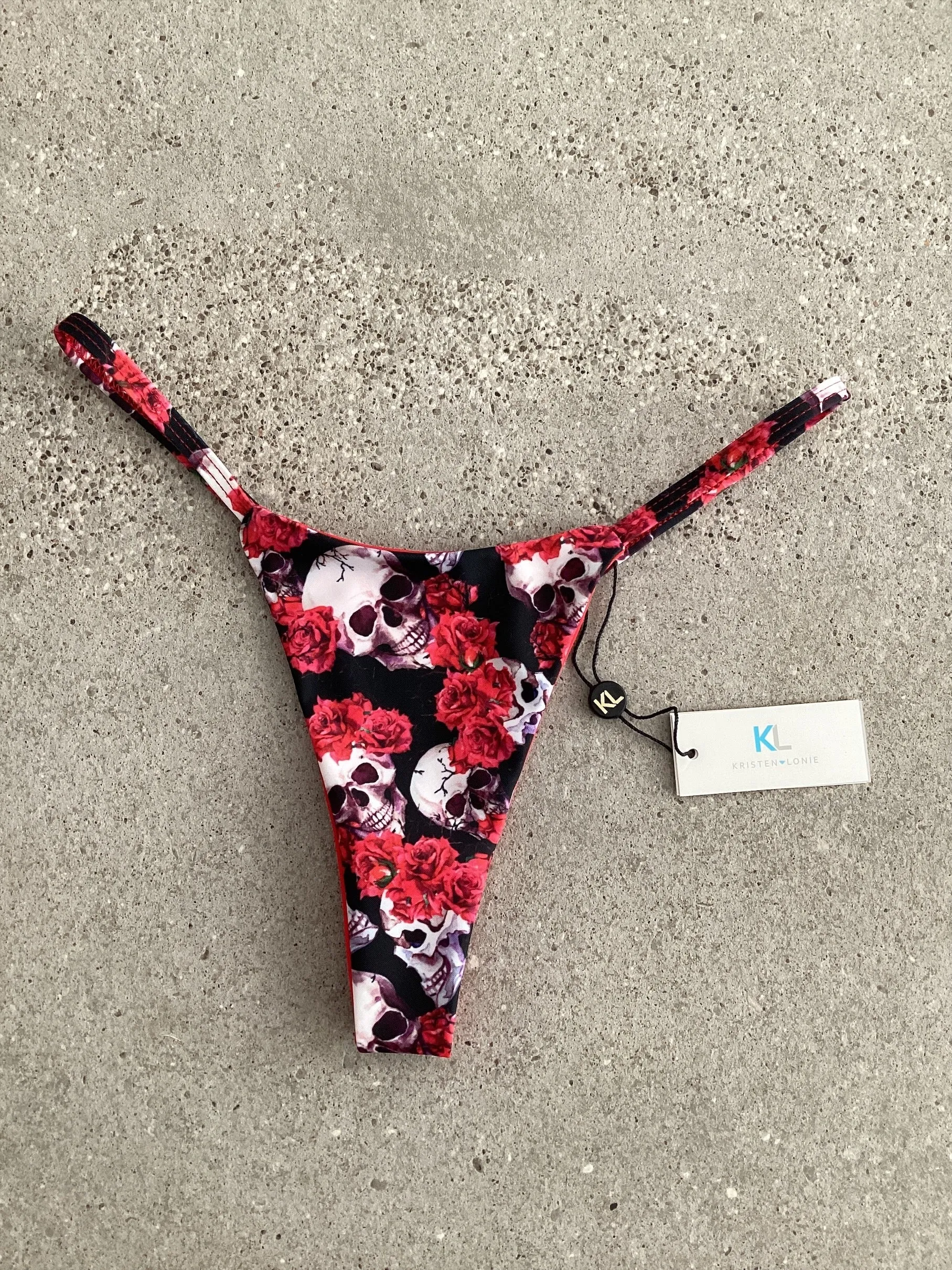 Rebellious Rosebud Bikini Bottom