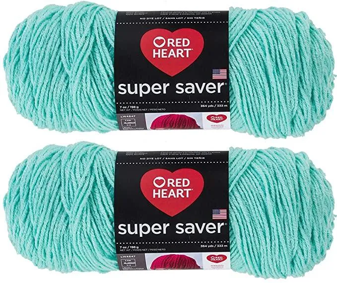 RED HEART Super Saver Yarn, 7 Ounce MultiPacks, Various Colors