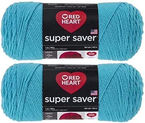 RED HEART Super Saver Yarn, 7 Ounce MultiPacks, Various Colors