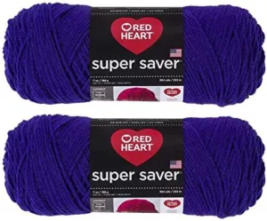 RED HEART Super Saver Yarn, 7 Ounce MultiPacks, Various Colors
