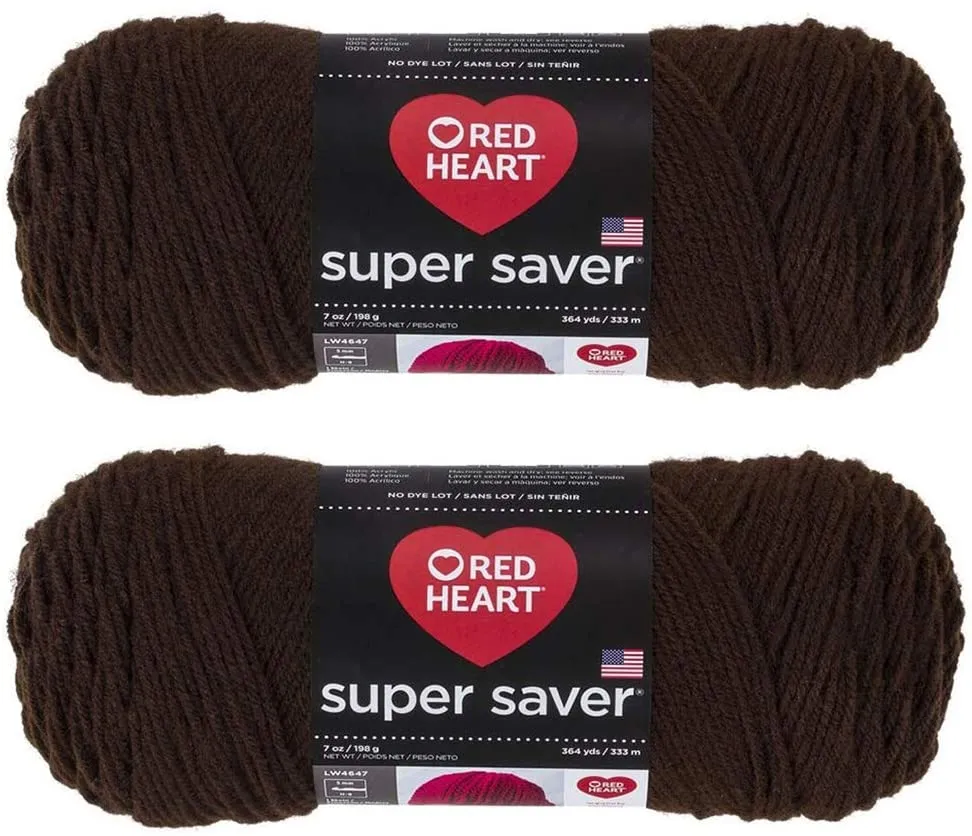 RED HEART Super Saver Yarn, 7 Ounce MultiPacks, Various Colors