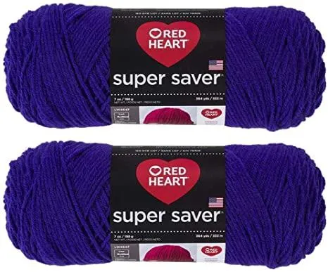 RED HEART Super Saver Yarn, 7 Ounce MultiPacks, Various Colors