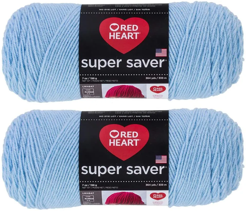 RED HEART Super Saver Yarn, 7 Ounce MultiPacks, Various Colors