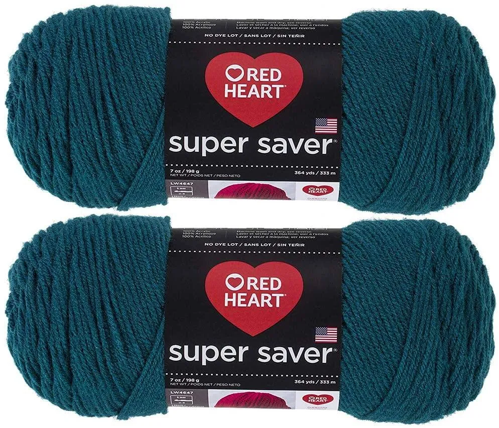 RED HEART Super Saver Yarn, 7 Ounce MultiPacks, Various Colors