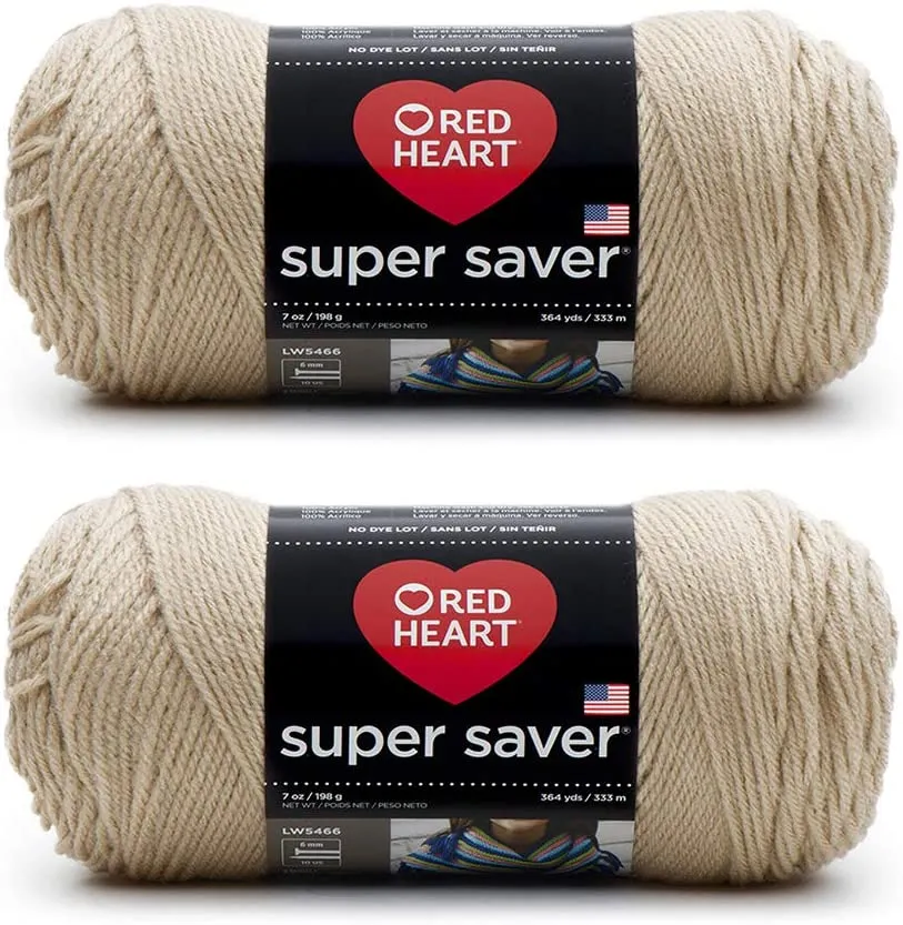 RED HEART Super Saver Yarn, 7 Ounce MultiPacks, Various Colors
