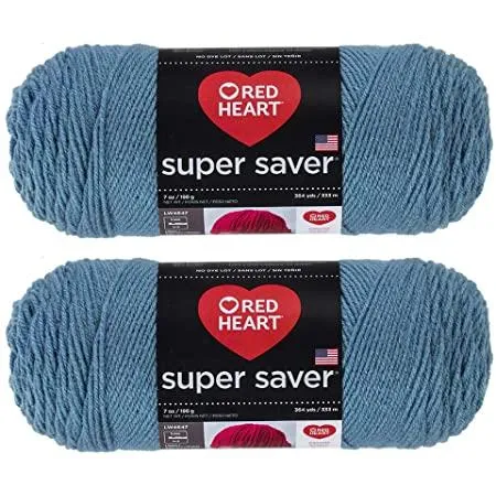 RED HEART Super Saver Yarn, 7 Ounce MultiPacks, Various Colors