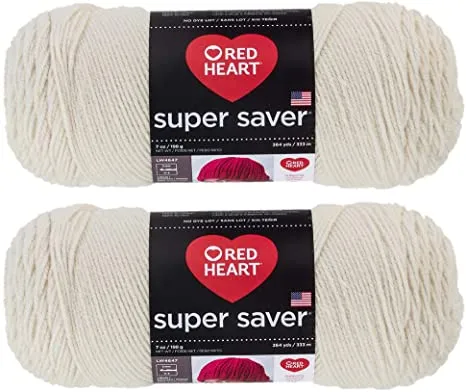 RED HEART Super Saver Yarn, 7 Ounce MultiPacks, Various Colors