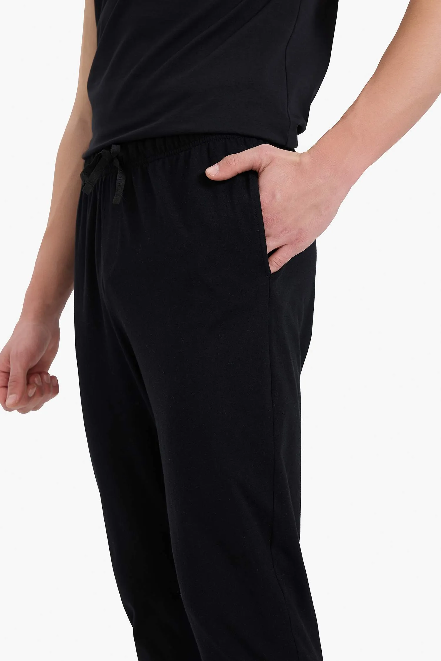 Regular Fit Basic Flat Pocket Under Pajamas