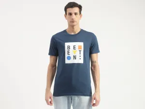 Regular Fit Round Neck Printed T-Shirt