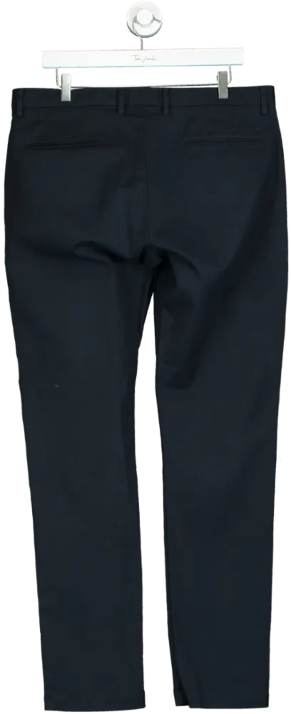 Reiss Blue Slim-Fit Stretch Chinos UK W36