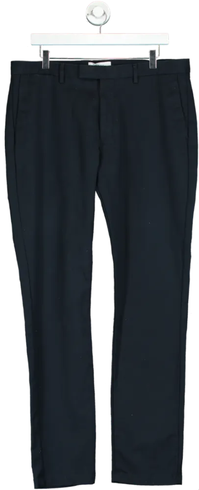 Reiss Blue Slim-Fit Stretch Chinos UK W36