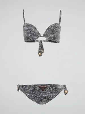 Reptilian Print Swimwear