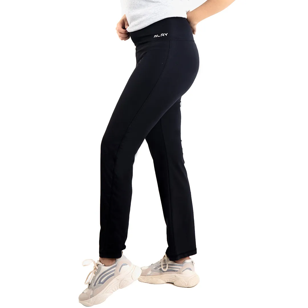 Retro yoga pants - Black