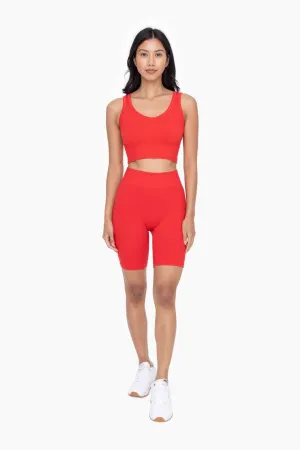 Ribbed Seamless Cropped Tank Top