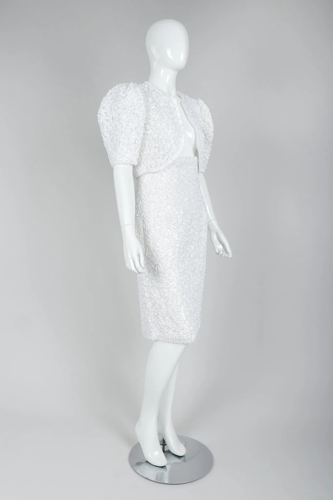 Ribbon Lace Jacket & Two Skirt Set