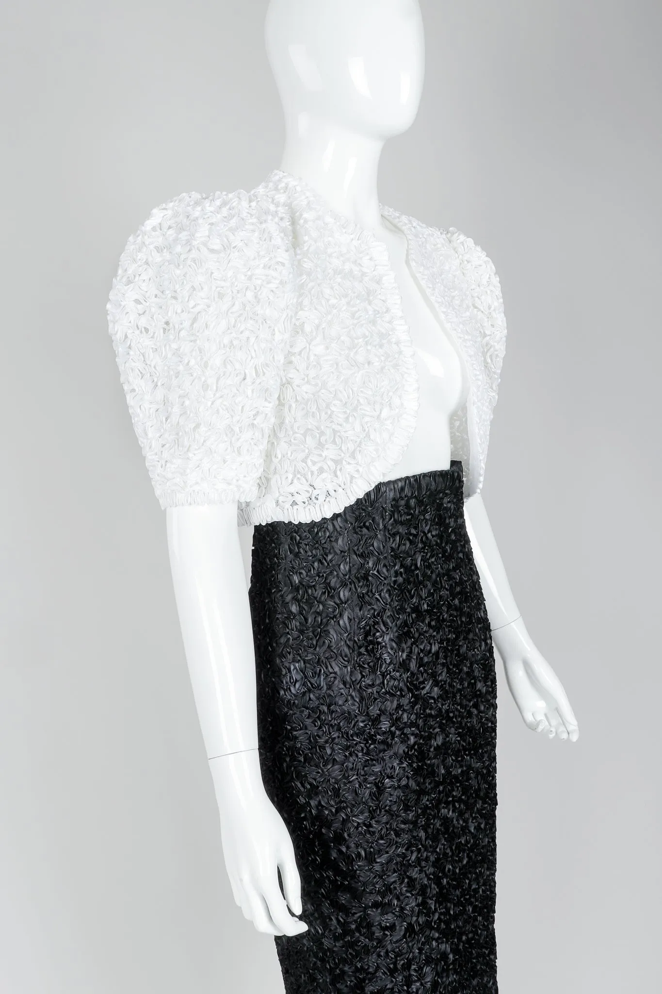 Ribbon Lace Jacket & Two Skirt Set