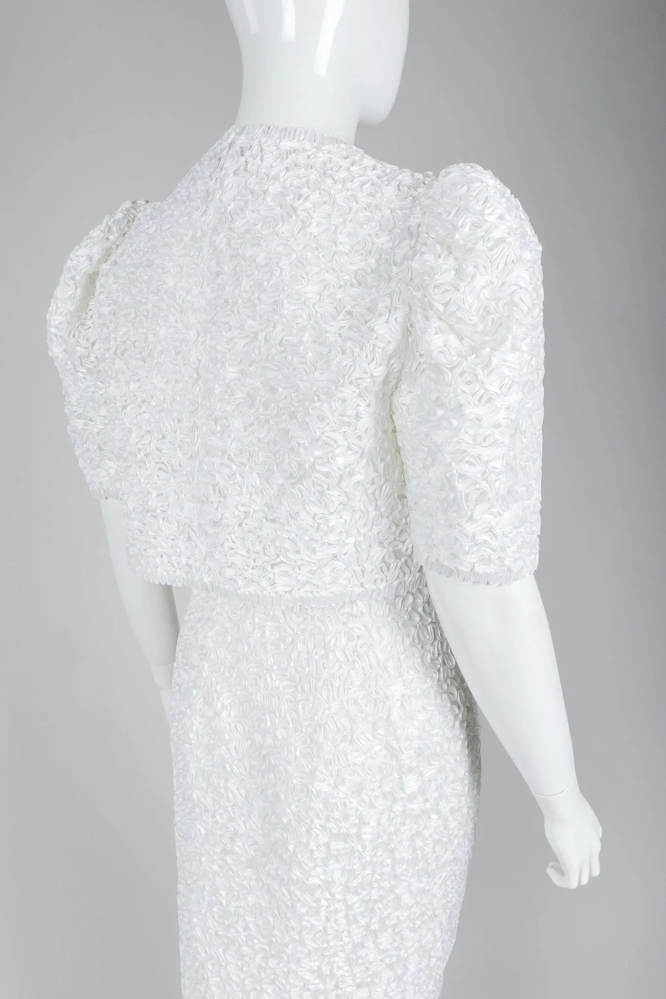 Ribbon Lace Jacket & Two Skirt Set