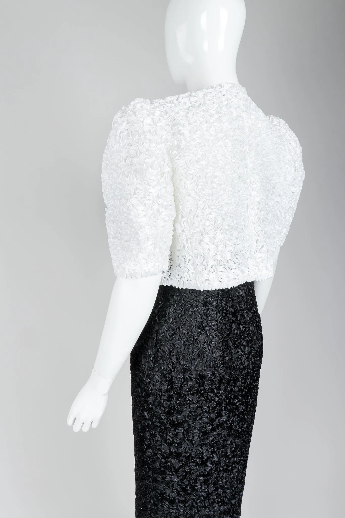 Ribbon Lace Jacket & Two Skirt Set
