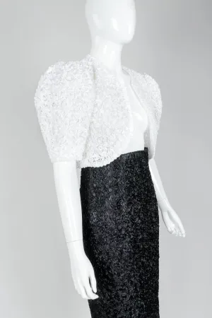 Ribbon Lace Jacket & Two Skirt Set