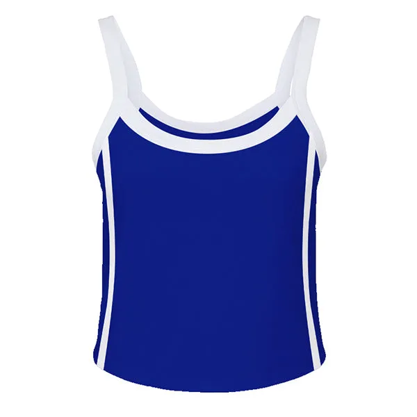 Ringer Tank with Spaghetti Straps