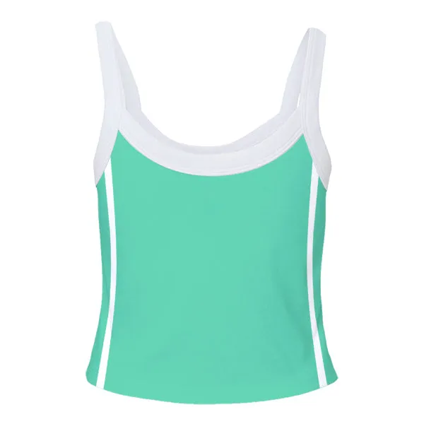 Ringer Tank with Spaghetti Straps